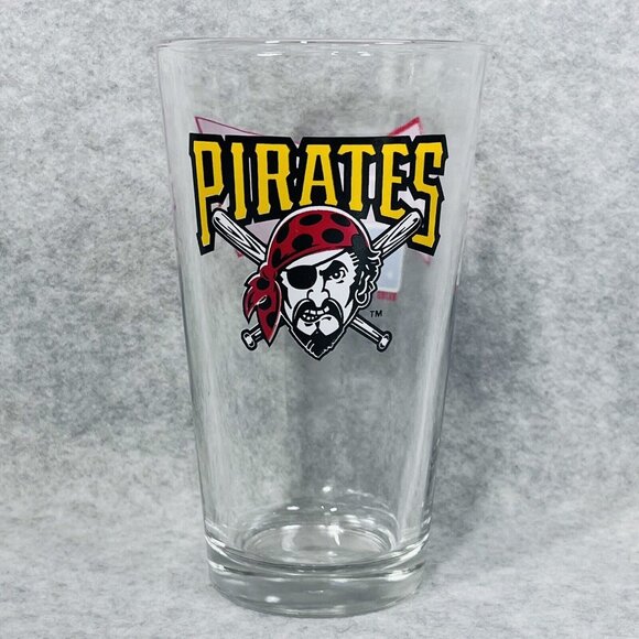 Pittsburgh Pirates MLB Budweiser‎ Beer Pint Glass 16 oz Libbey Barware Mancave - Picture 1 of 5